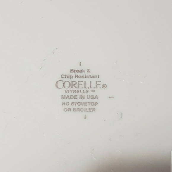 Set of 4 CORELLE "Country Cottage" Dinner Plates - Picture 6 of 6